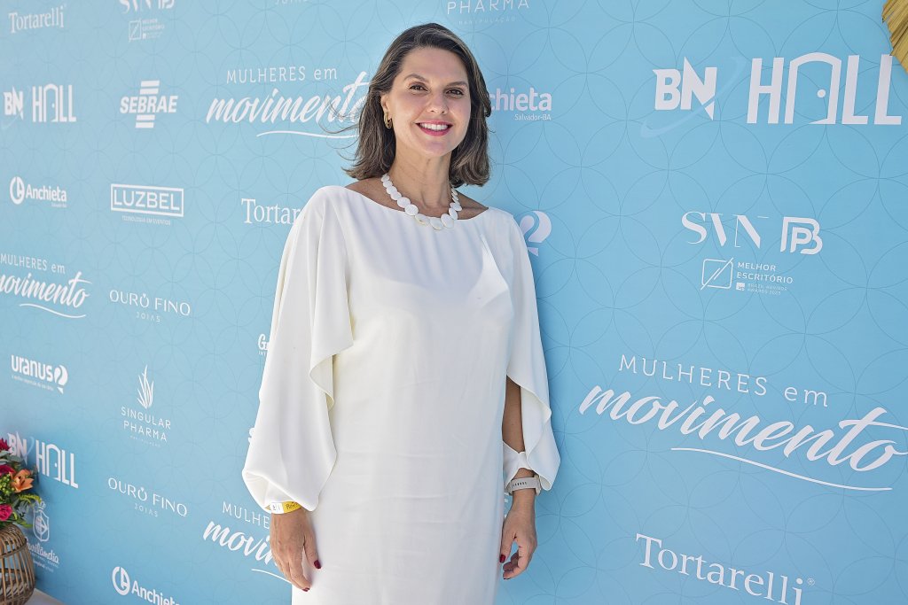 Giovanna Victer marca presenÃ§a no Mulheres em Movimento